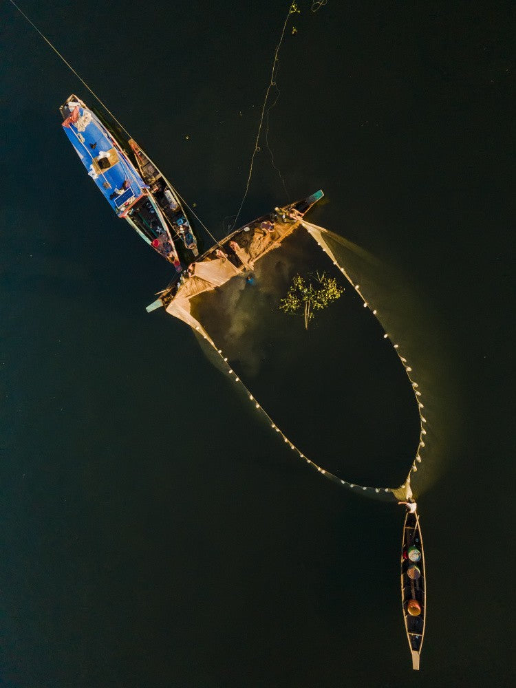 Traditioneller Fischfang