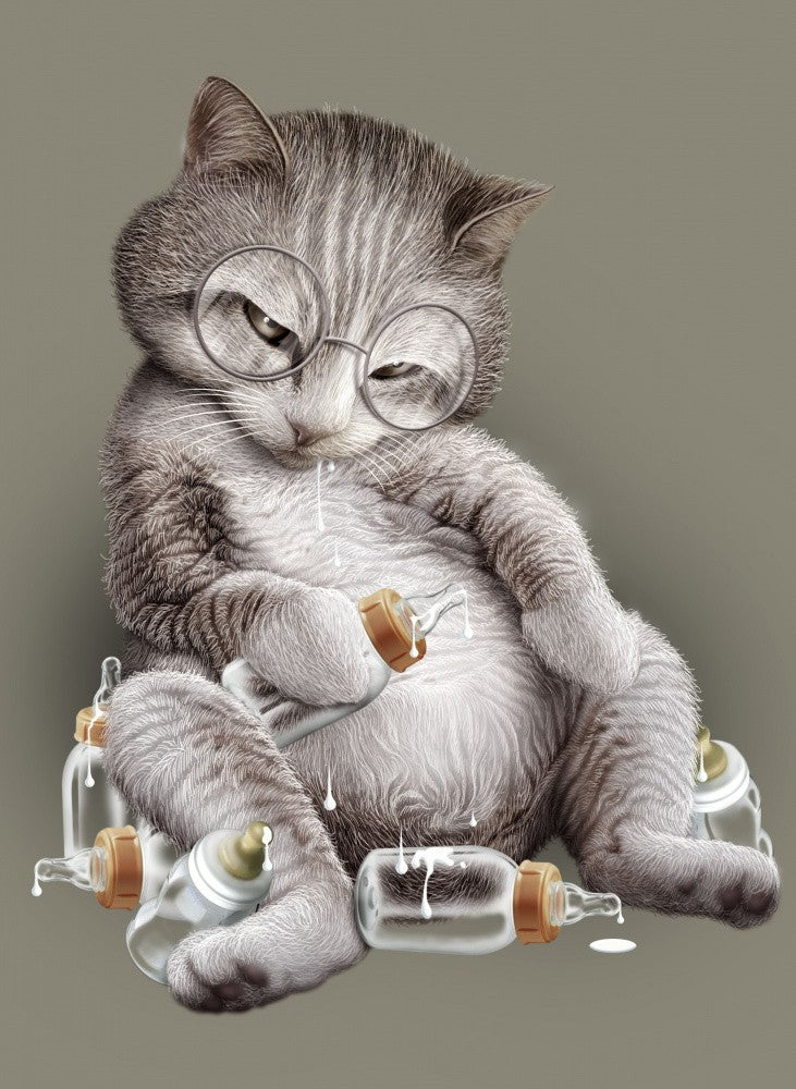 greedy cat
