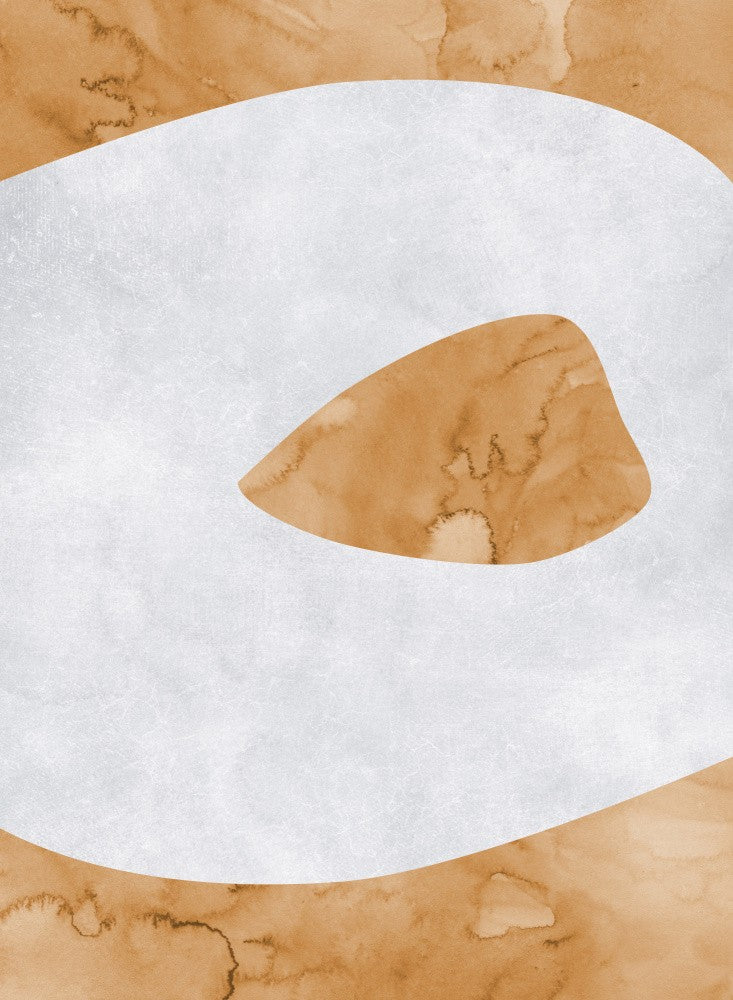 Abstract Lake Crater view