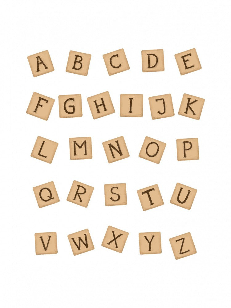 Wooden Blocks ABC