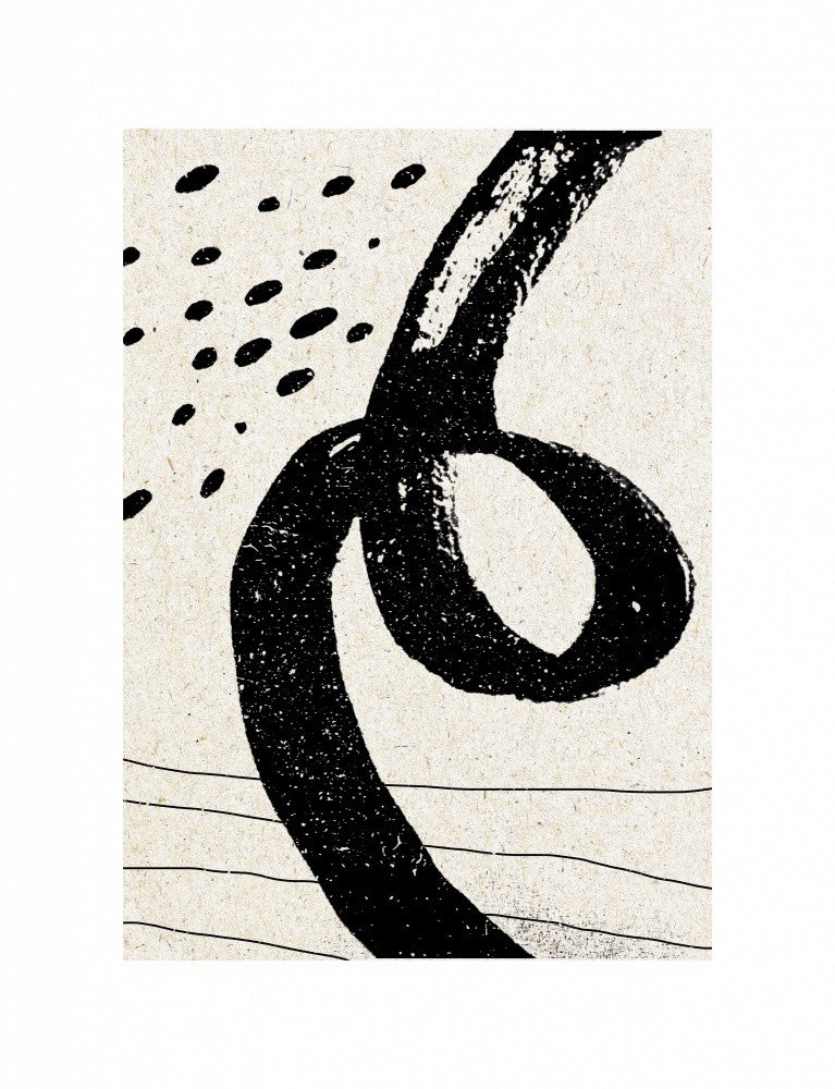 Spirale d'Encre Minimale
