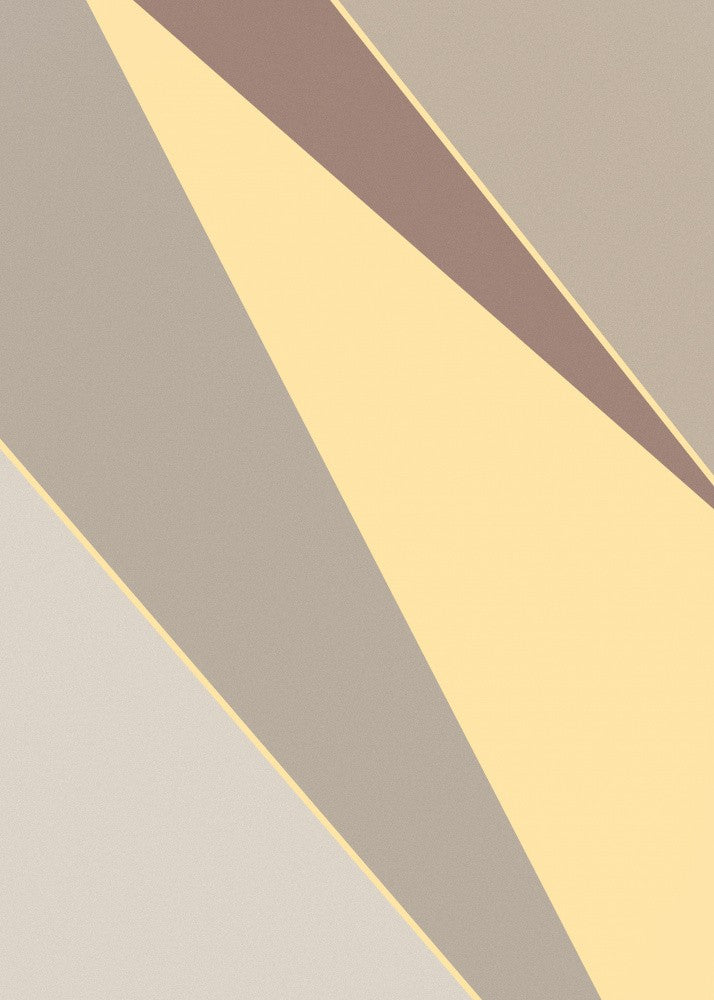 Abstract Shapes Yellow