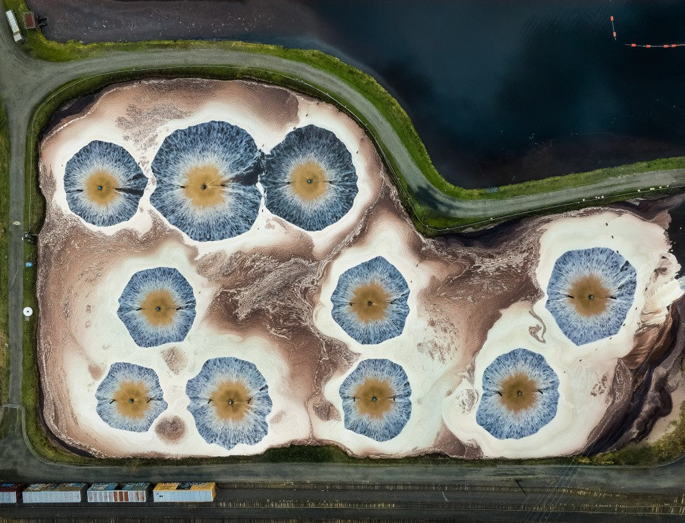 Water treatment pond