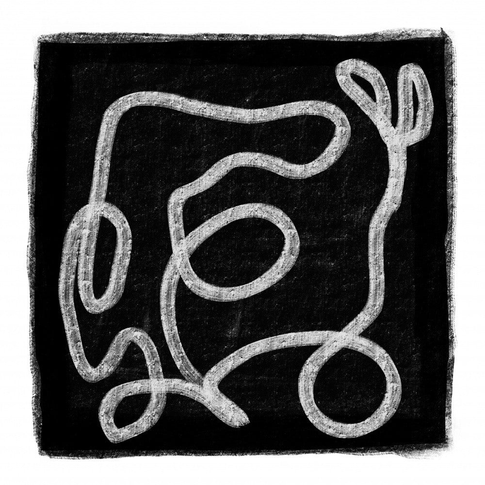 Black Scribble Lines 1