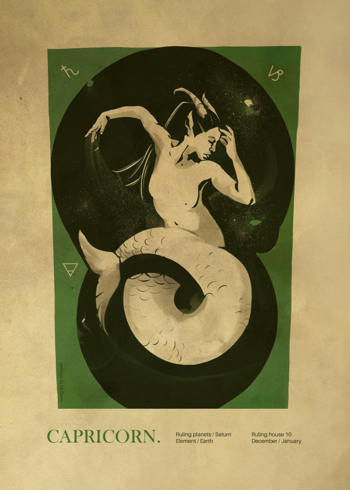 Capricorn print