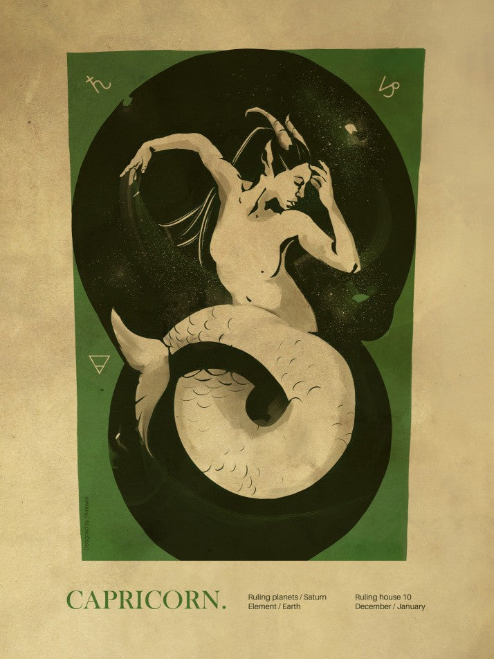 Capricorn print