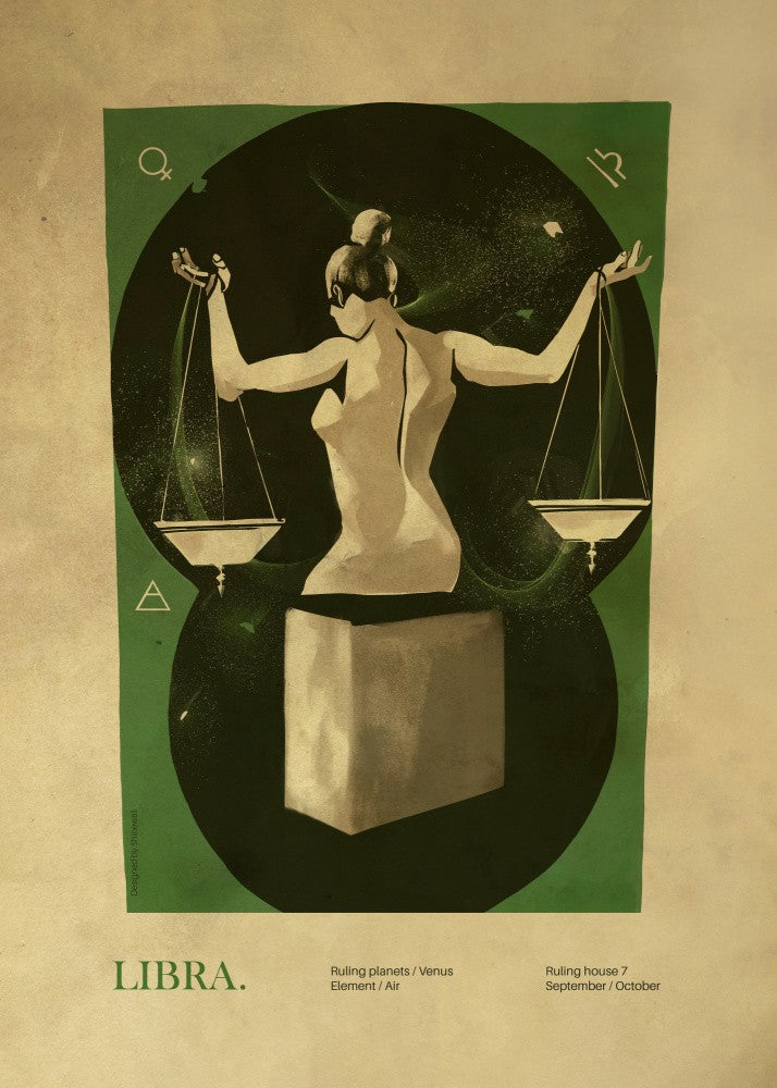 Libra print