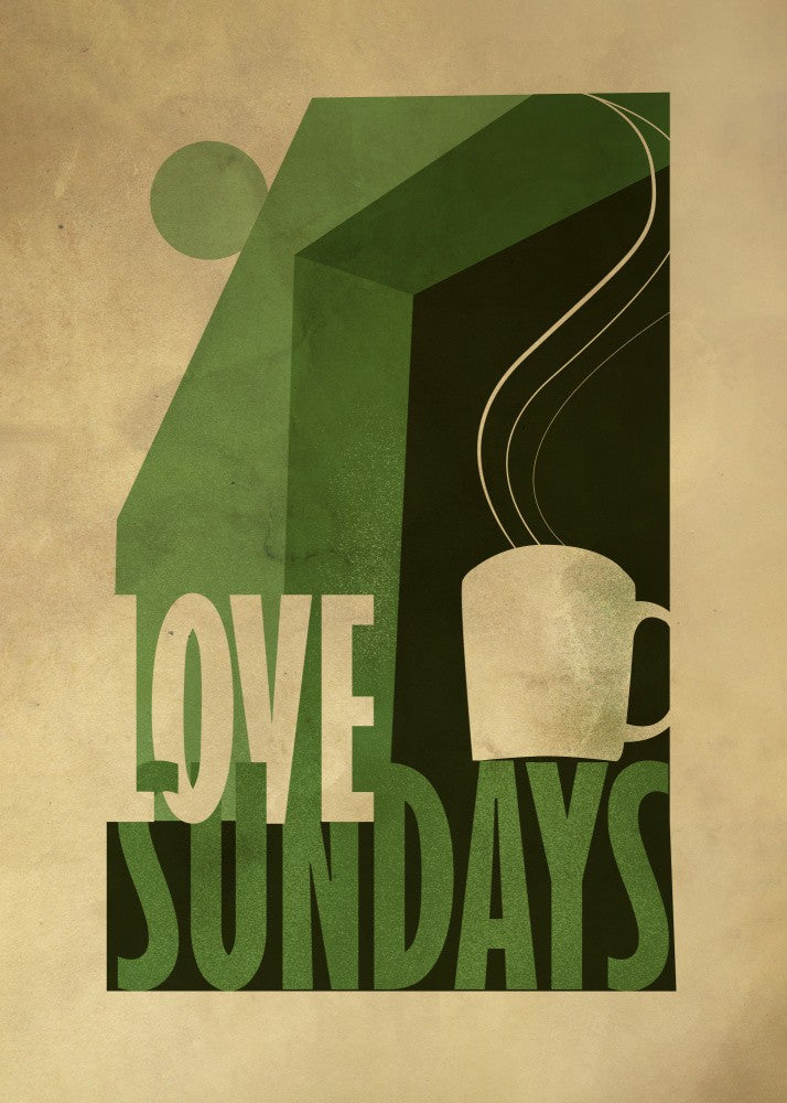 Love Sunday print