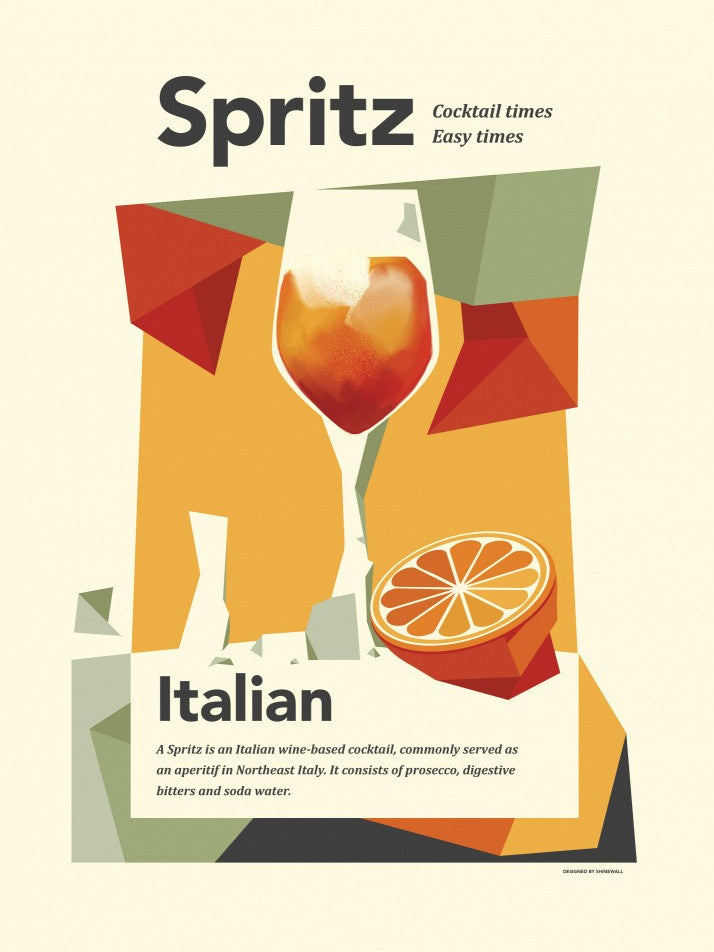 Aperol spritz print