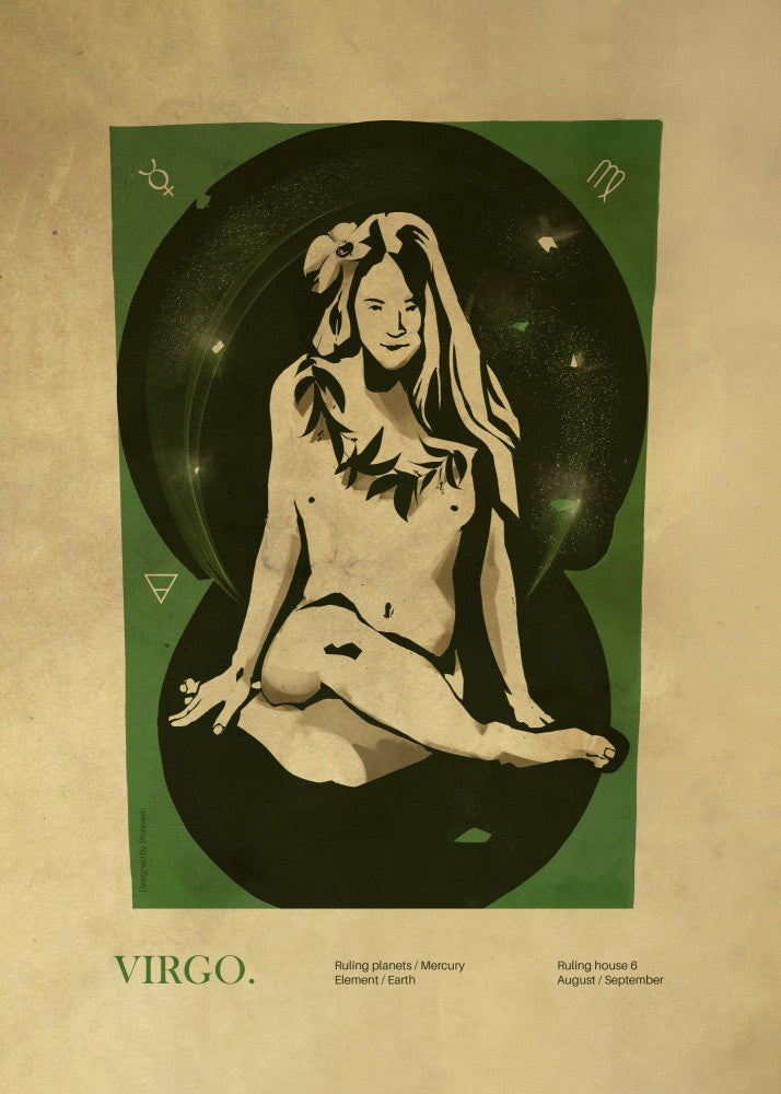 Virgo print