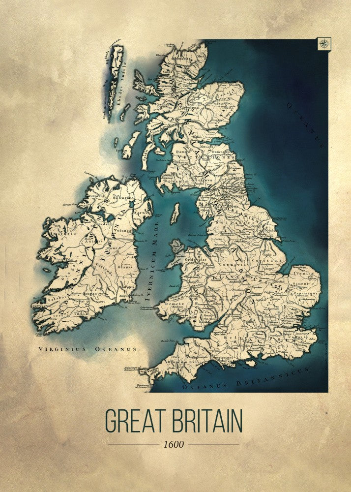 Great Britain map