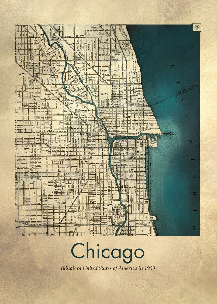 Chicago map