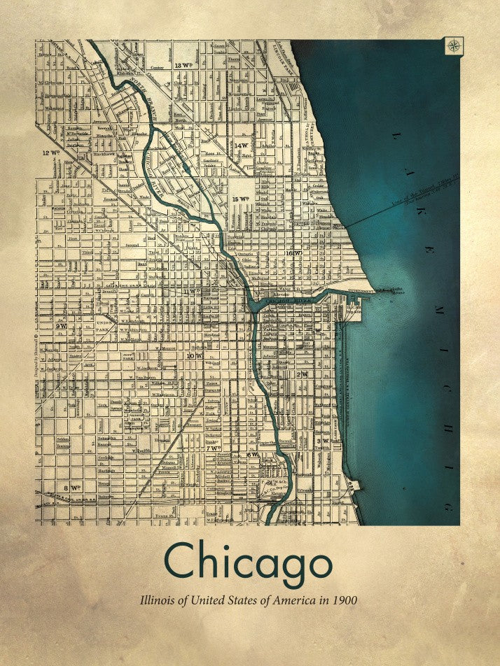 Chicago map