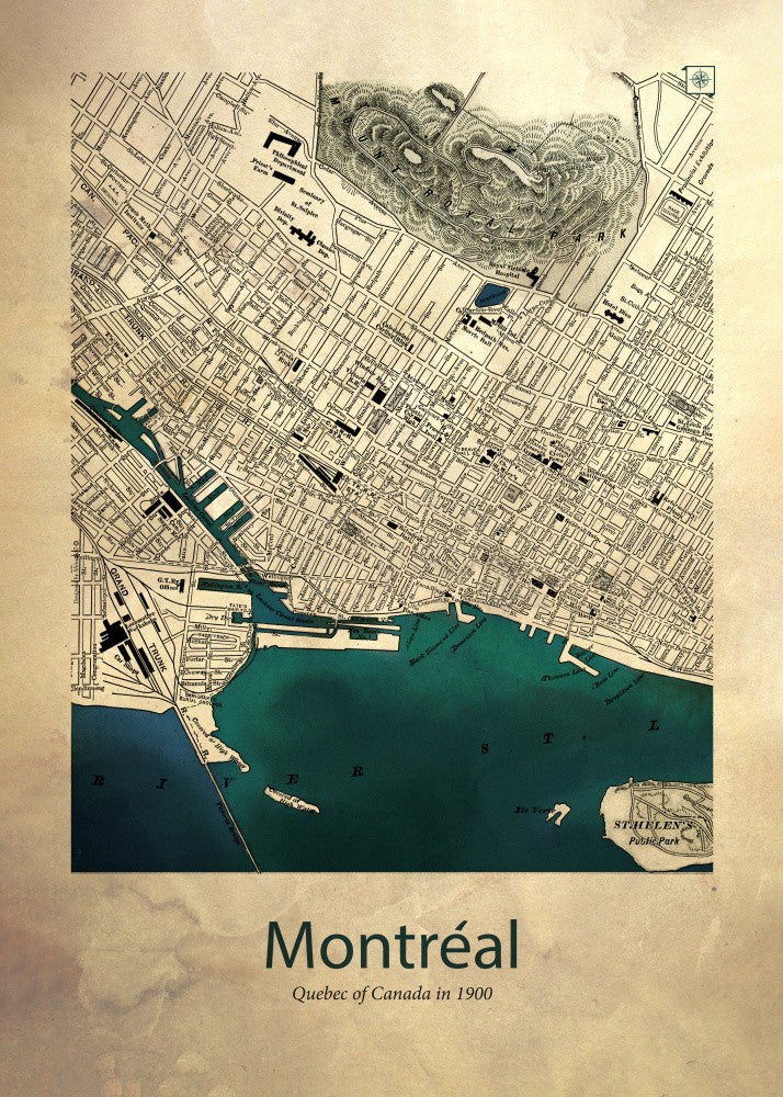 Montreal map