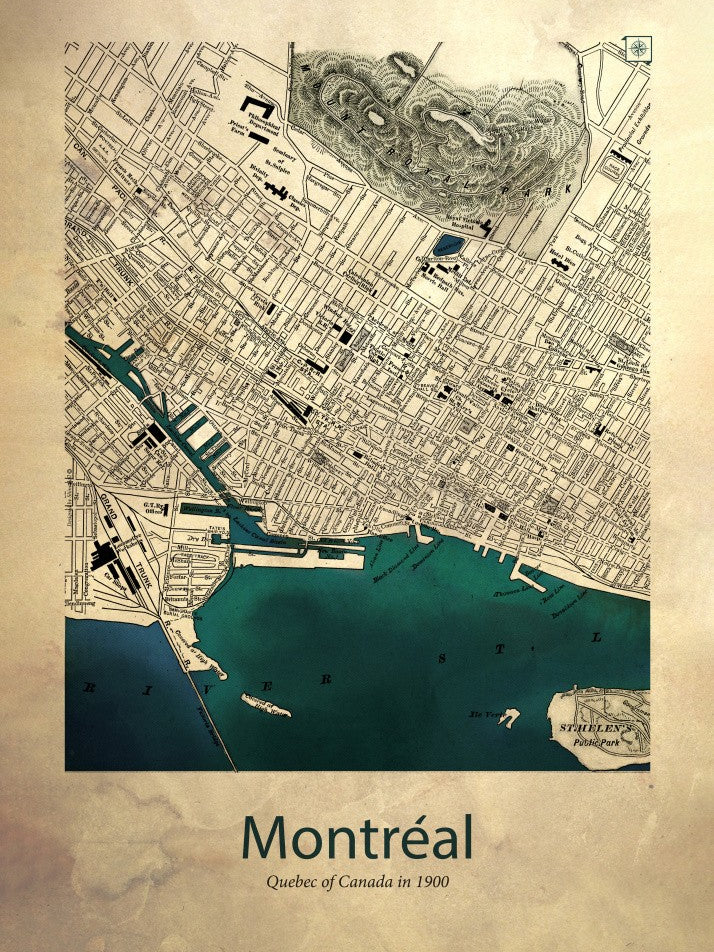 Montreal map