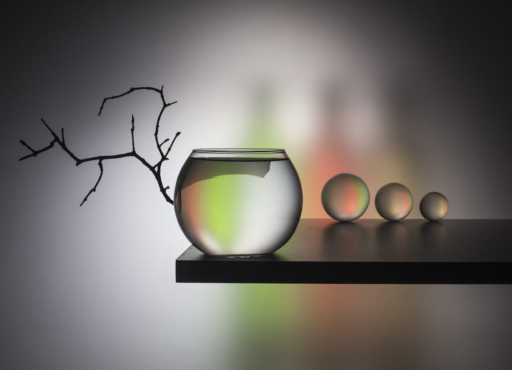 From the series "Experiments with glass"