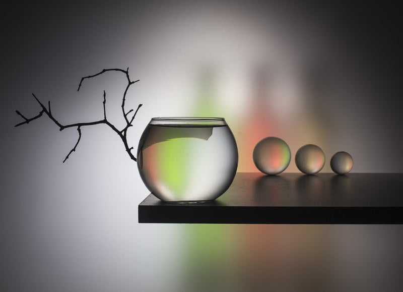 From the series "Experiments with glass"