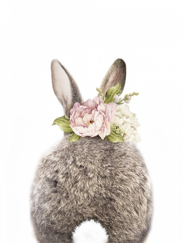 Floral Bunny Back