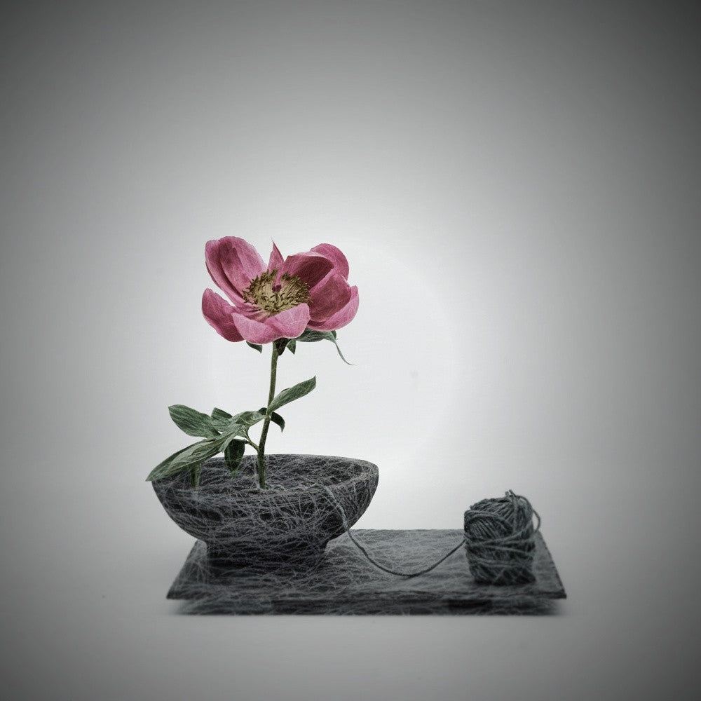 Ikebana with a twist .