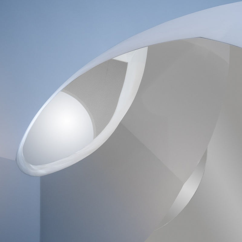 Elegant geformter Durchblick