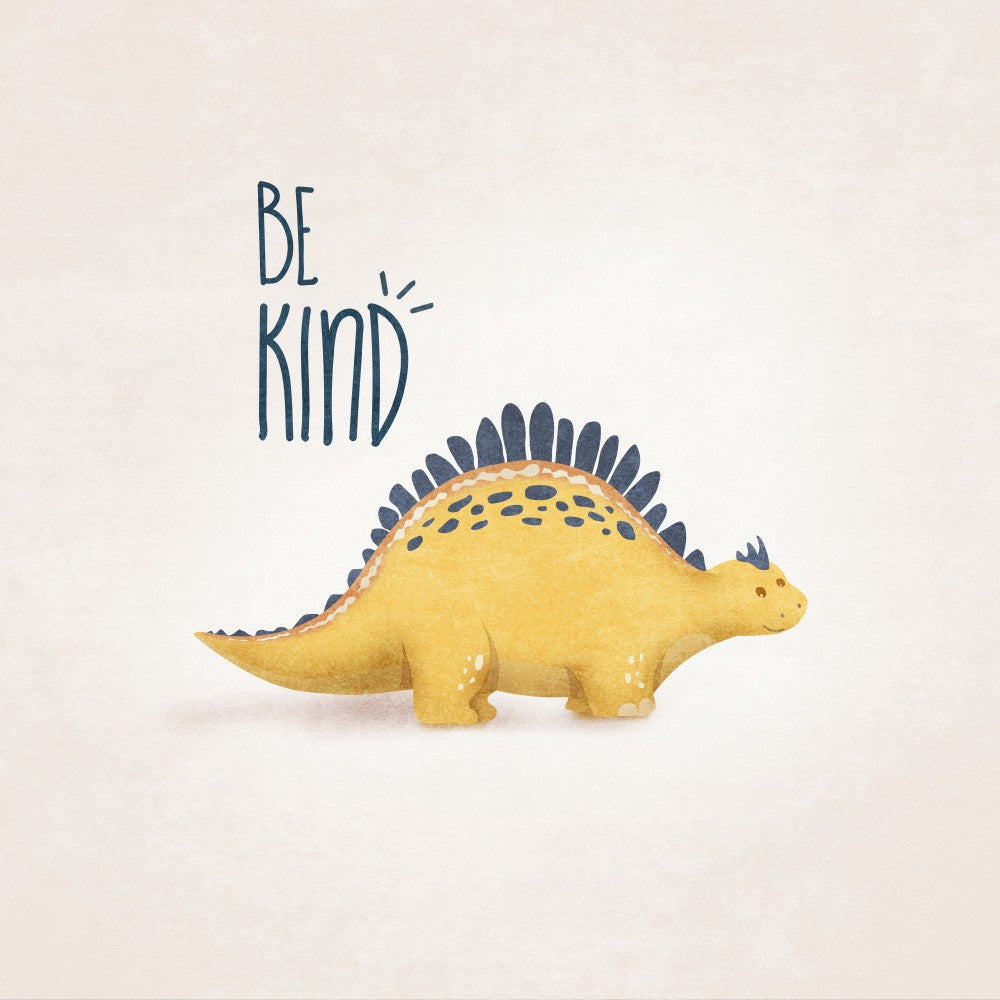 Message amical de dino