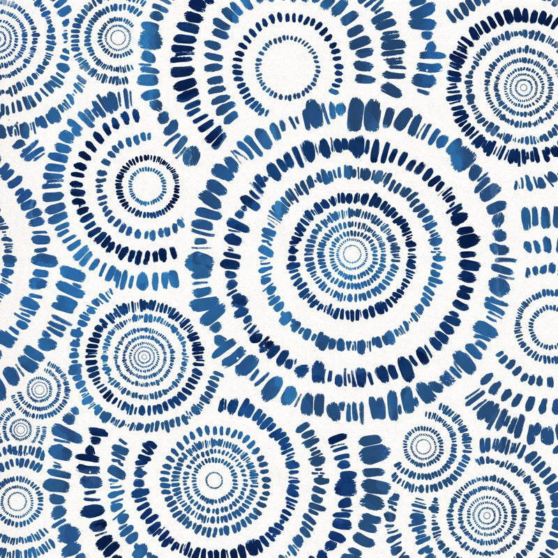 Blauer Spiralentanz