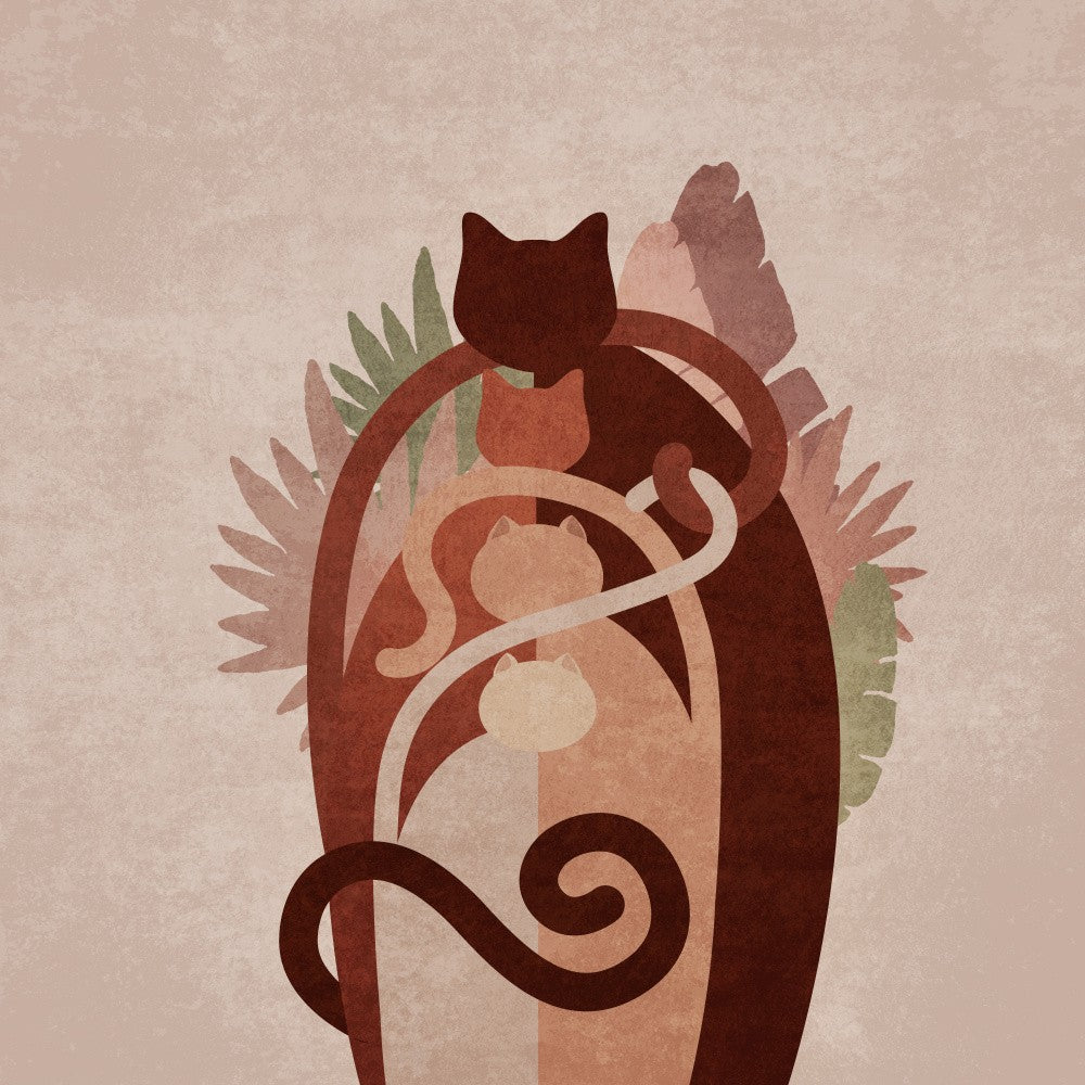 Cats Embrace