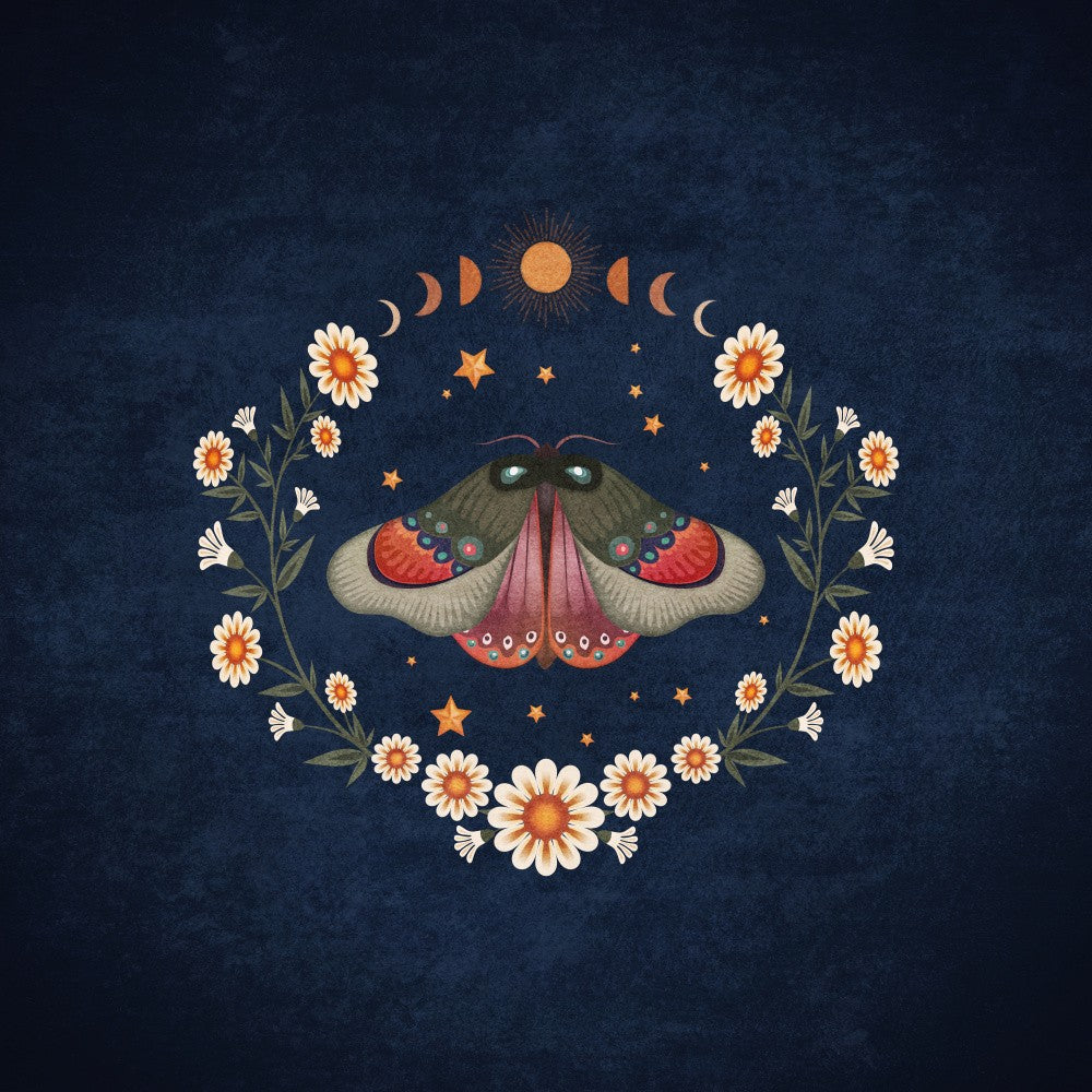 Moonlit Moth Symphony