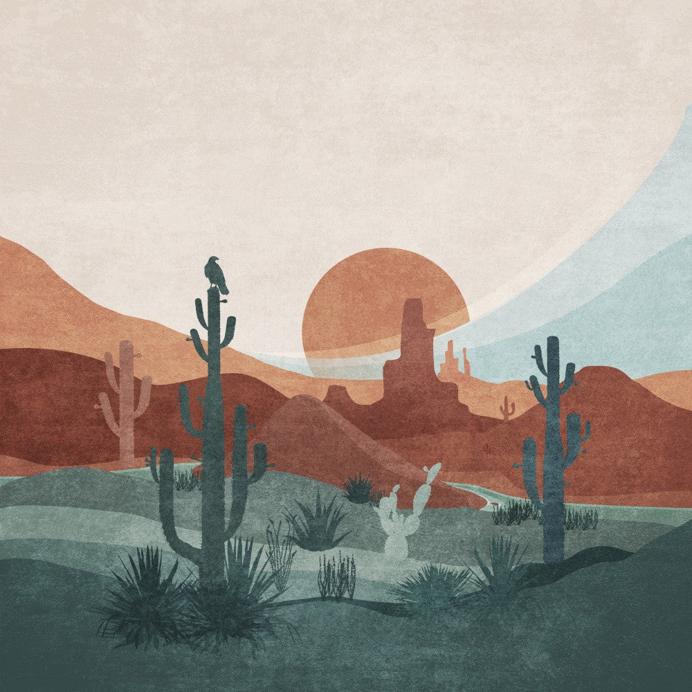 Desert Sundown Vista