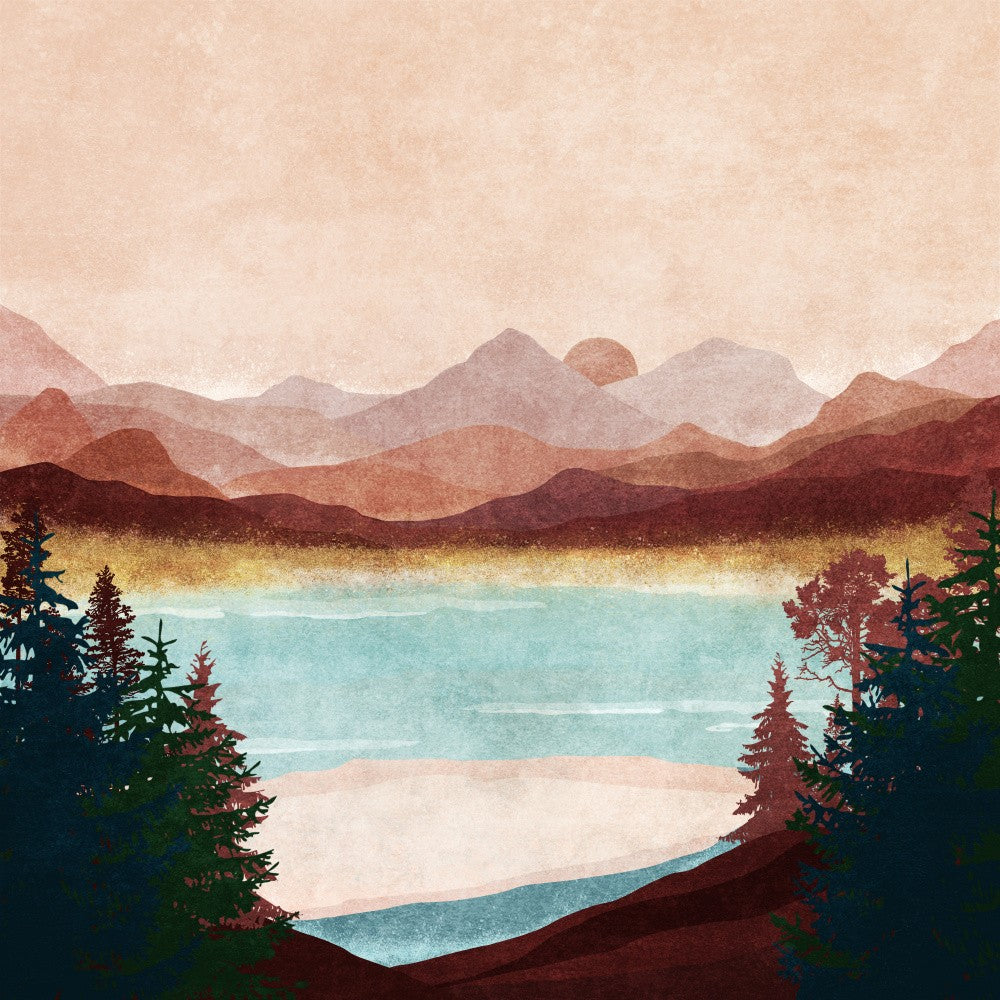 Misty Mountain View