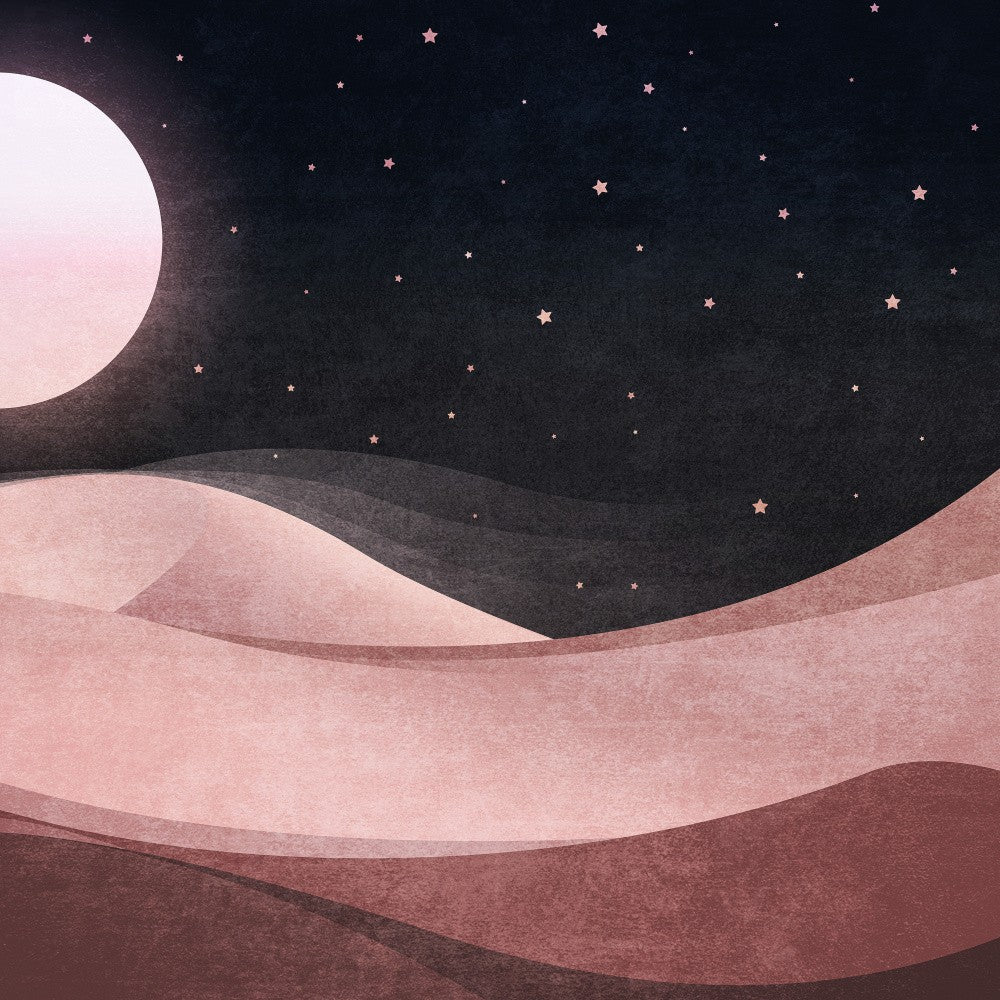 Serene Lunar Dunes