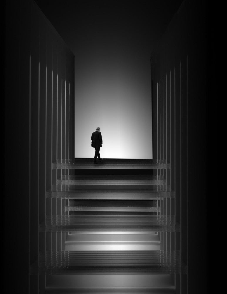 Man in black