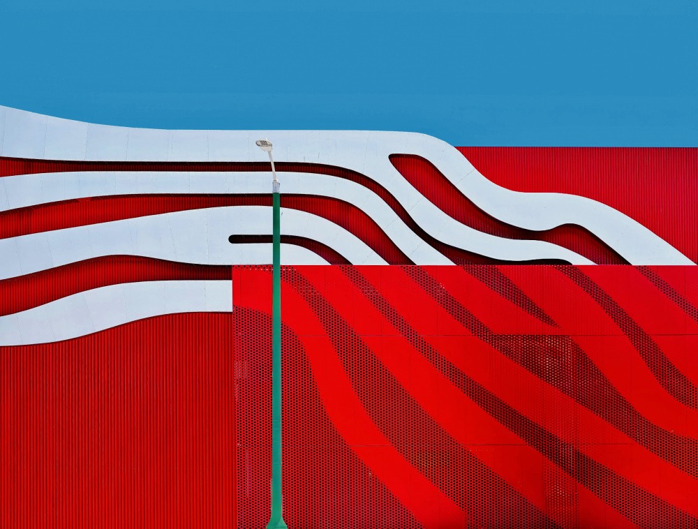 Architecture -Peterson Automotive Museum Los Angeles California