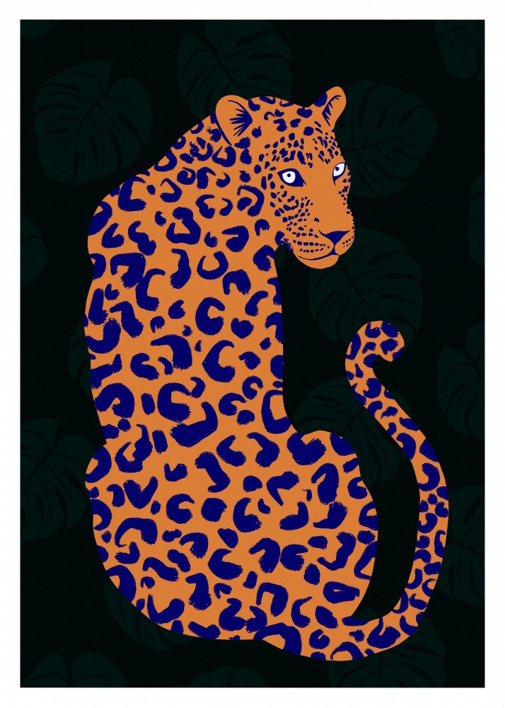 Oranger Leopard
