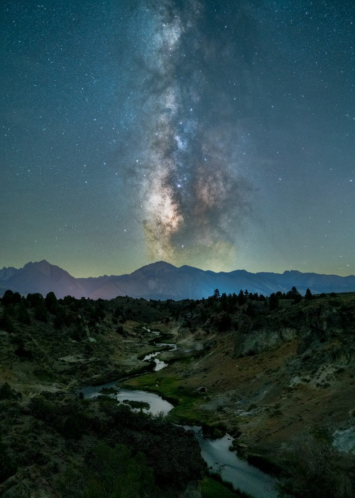 Milky Way over the Valley