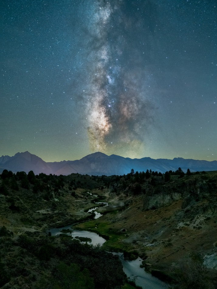 Milky Way over the Valley