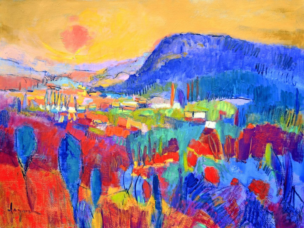 Expressionist Colorful Abstract