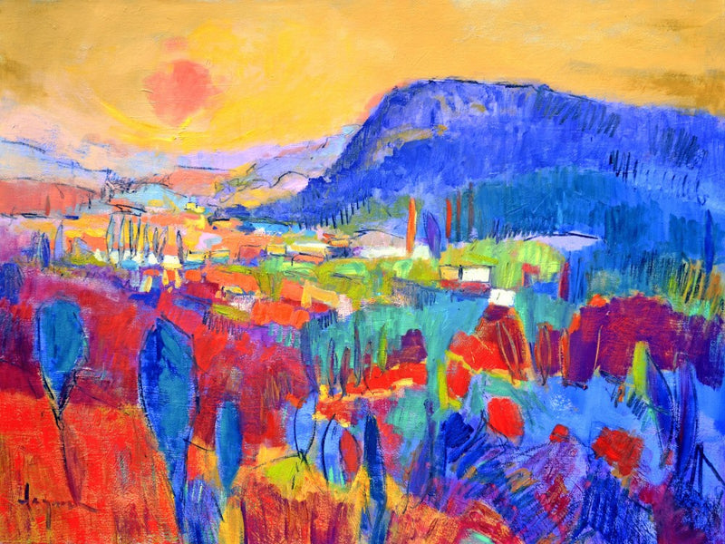 Expressionist Colorful Abstract