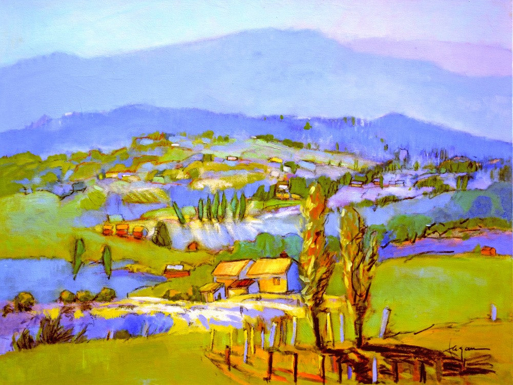 Golden Valleyscape