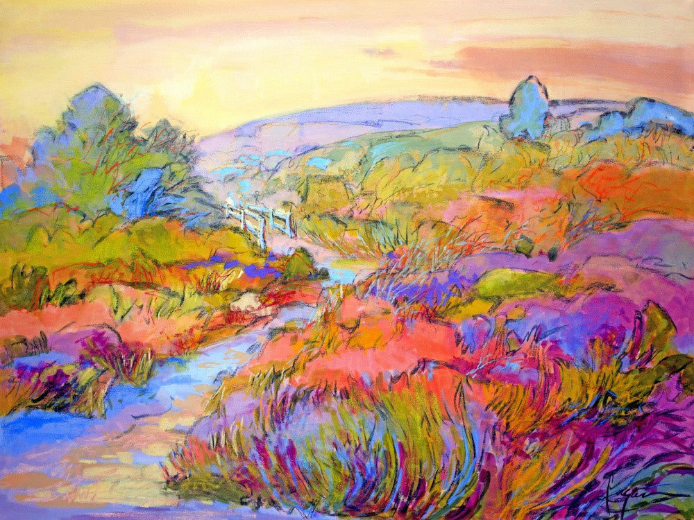 Vibrant Meadow Path