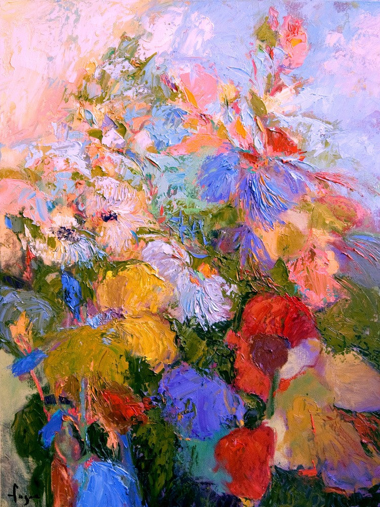 Vivid Colors And Delicate Petals