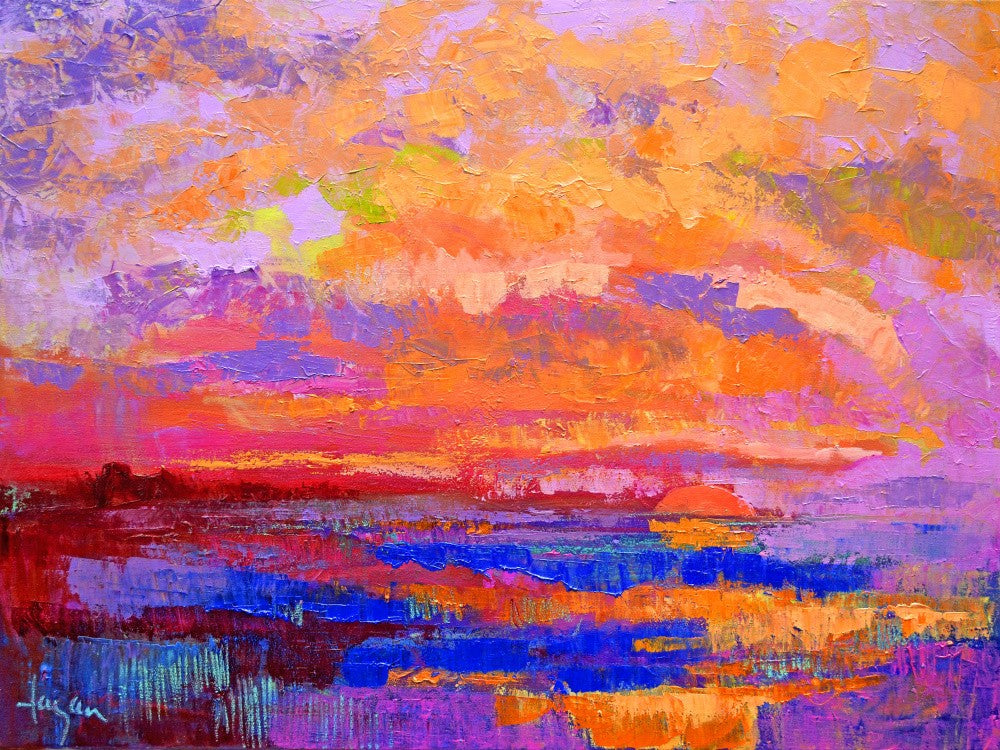 Vivid Sunset Hues