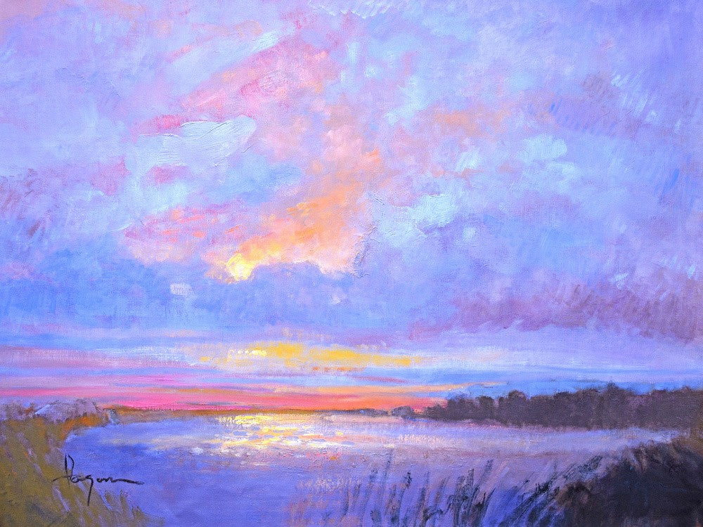 Ethereal Dusk Sky