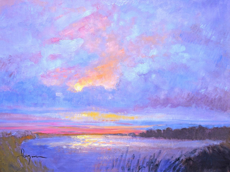 Ethereal Dusk Sky