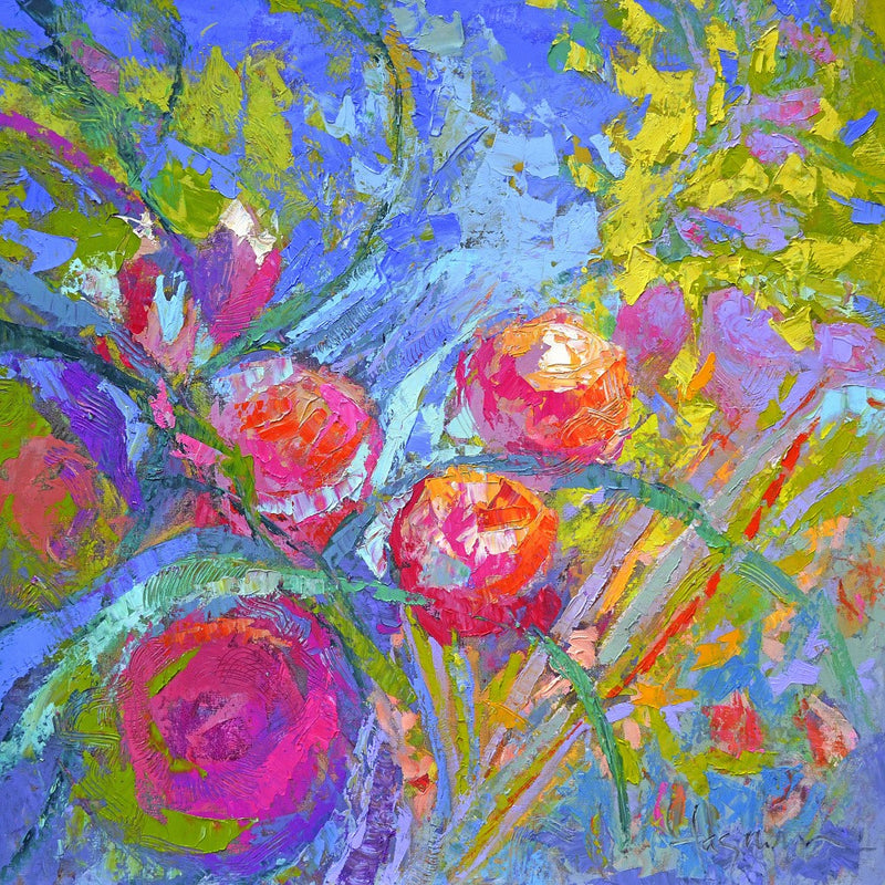Vivid Blooms Dance