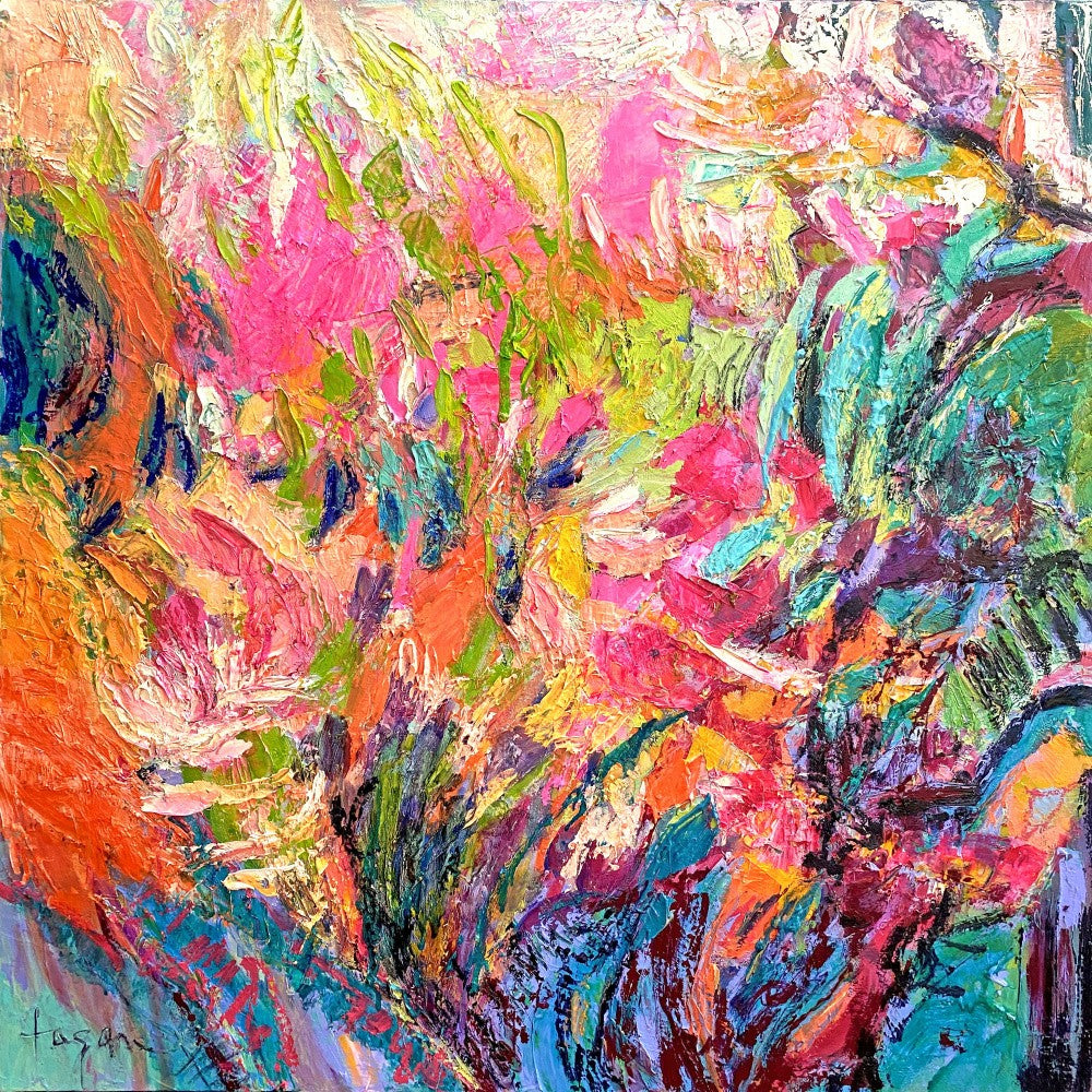 Vibrant Garden Burst