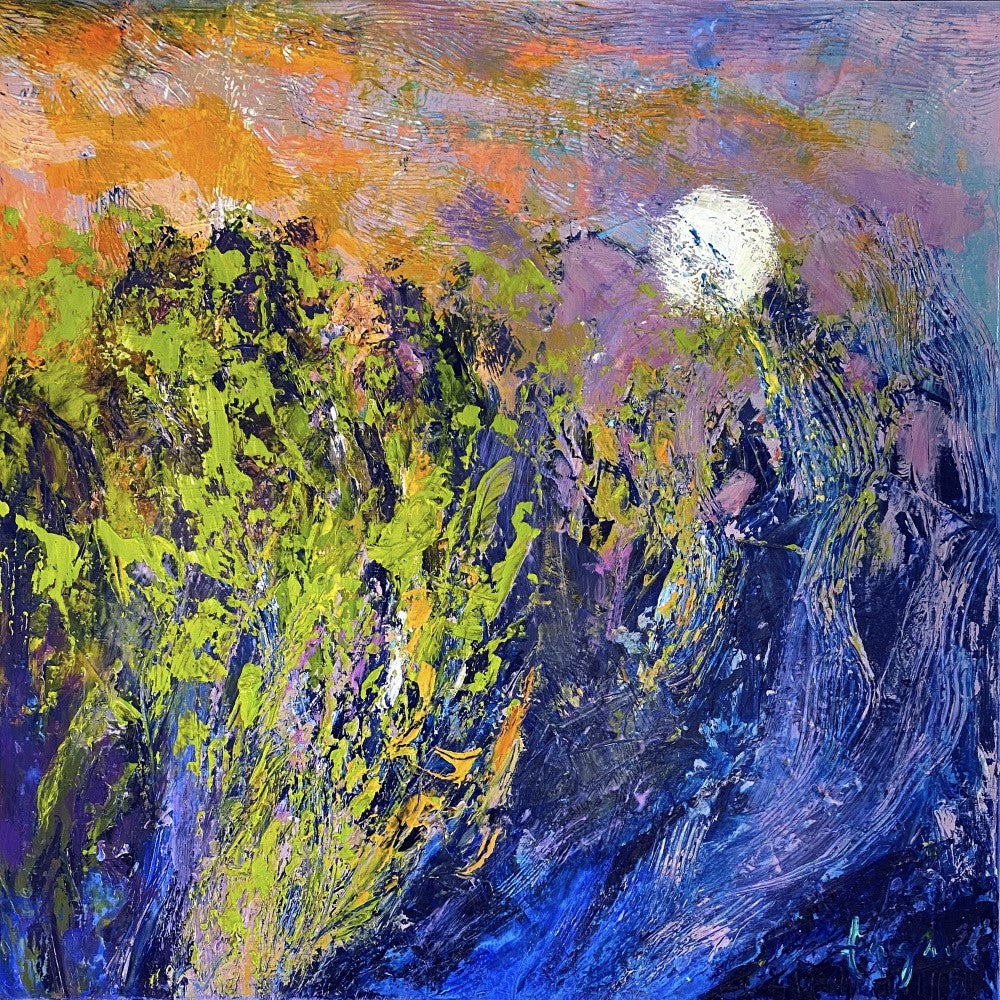 Marsh Moon Rise