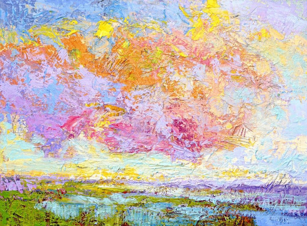 Abstract Colorful Skies
