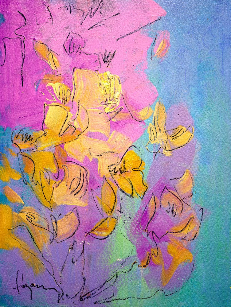 Vibrant Petals Dance