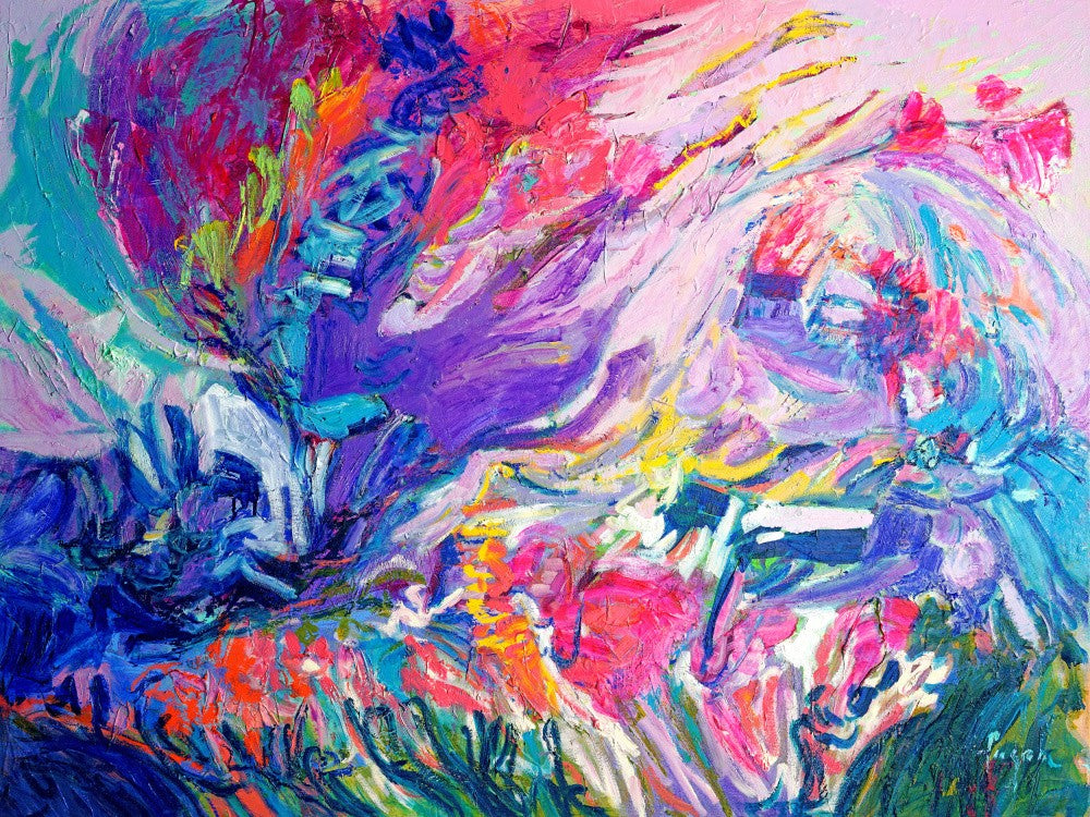 Expressionist Colorful Abstract